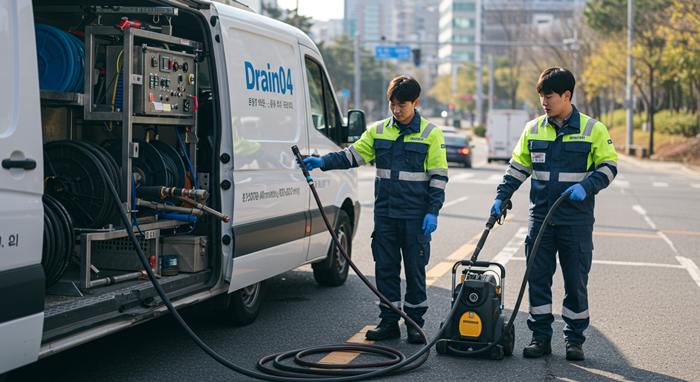 분당 하수구막힘 뚫는 업체