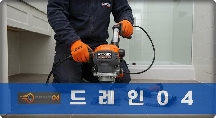 분당 24시 출동, 율동 하수구 뚫음 배수구