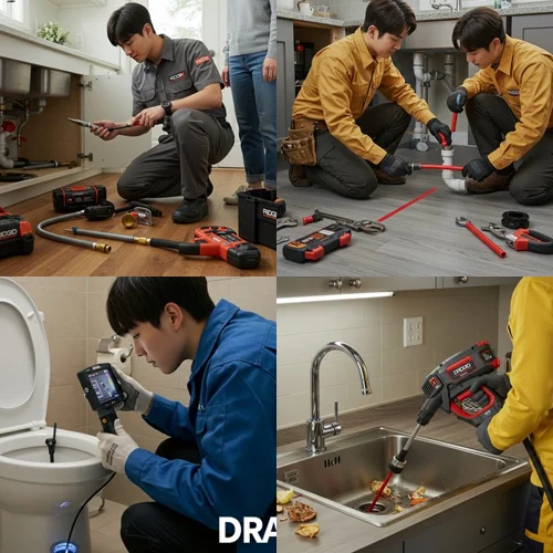 수내동 하수구막힘 업체 하수구 장인이 뚫어줘요