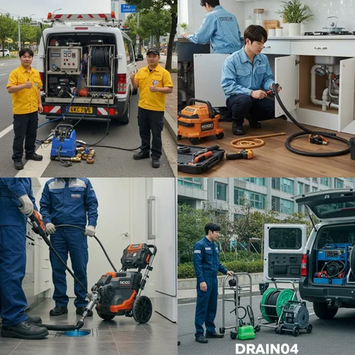 수내동 하수구막힘 업체 하수구 장인이 뚫어줘요