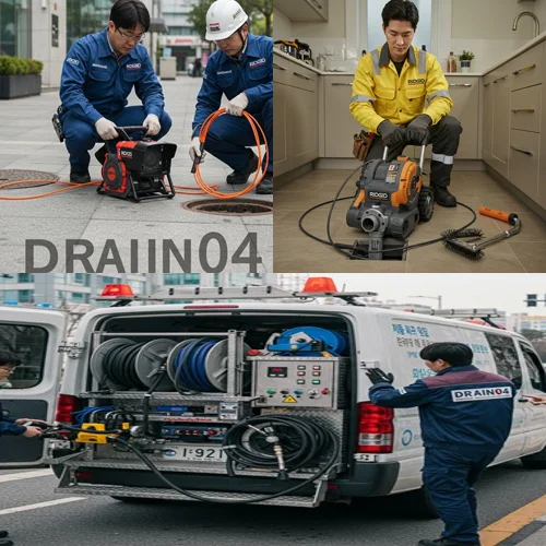 수내동 하수구막힘 업체 하수구 장인이 뚫어줘요