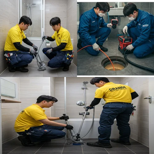 하산운동 싱크대막힘 역류 신속한 출동으로 해결