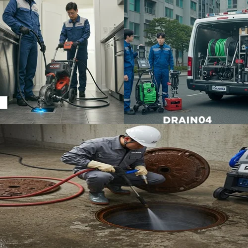 삼평동 하수구막힘 업체 하수구 해결사가 왔어요