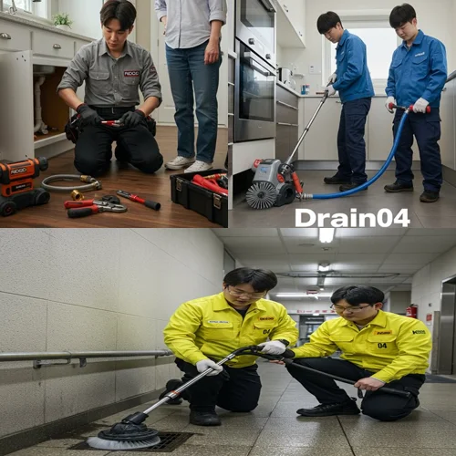 분당 고압세척 하수구 답답함 제로 만들어 드려요