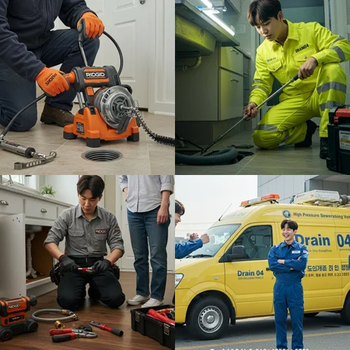 삼평동 하수구막힘 업체 하수구 해결사가 왔어요