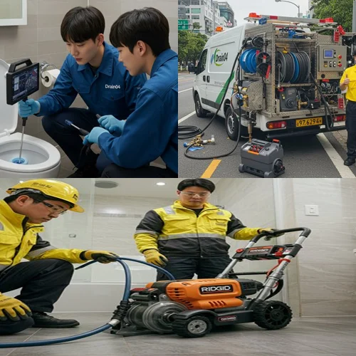 하산운동 하수구막힘 업체 깔끔하게 해결하는