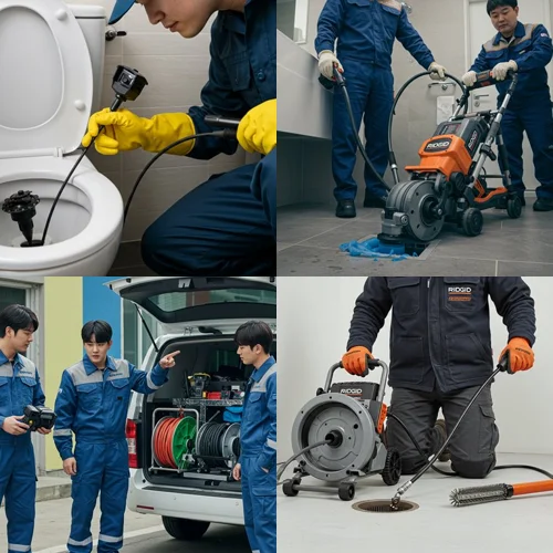 정자동 하수구 뚫음 배수구 묵은 때까지 싹 제거