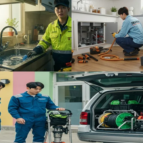 분당 하수구 막힘 하수도 쾌적한 환경을 되찾아