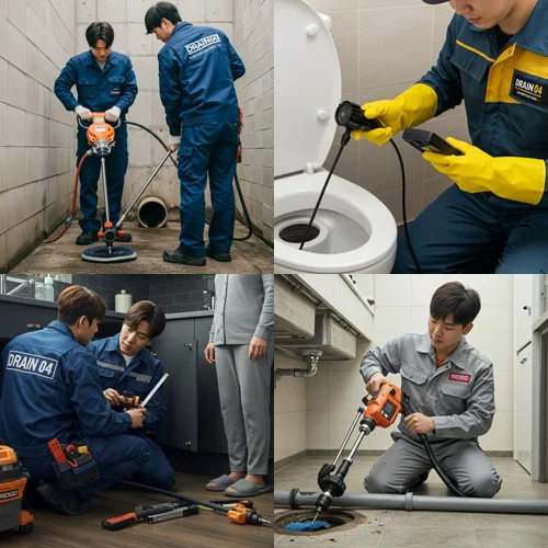 분당구 하수구막힘 업체 막힌 속까지 시원하게