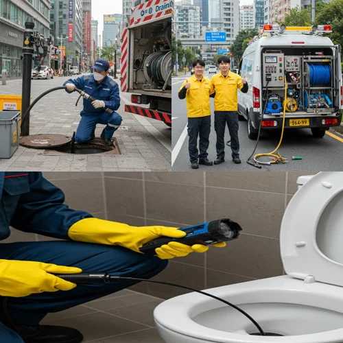 동원동 하수구 뚫음 배수구 막힘 문제 저희에게