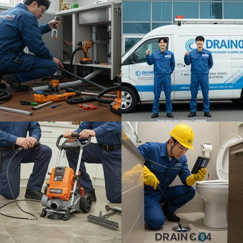 판교동 하수구 뚫음 배수구 뻥 뚫리는 기분 경험