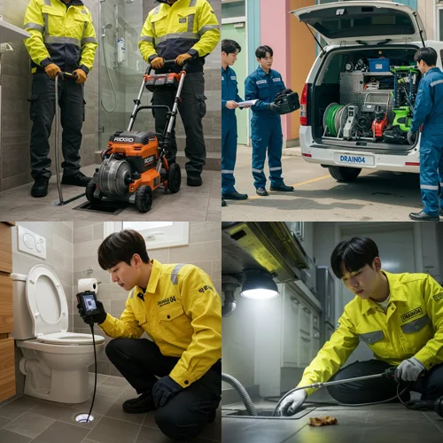 판교동 하수구 뚫음 배수구 뻥 뚫리는 기분 경험