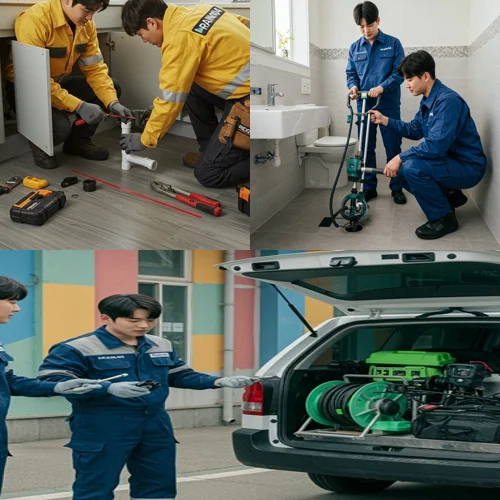 판교동 하수구 뚫음 배수구 뻥 뚫리는 기분 경험