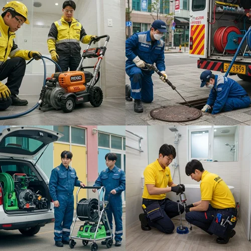 분당 싱크대막힘 역류 완벽한 복구 보장
