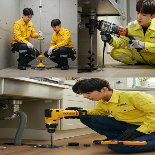 분당 싱크대막힘 역류 완벽한 복구 보장