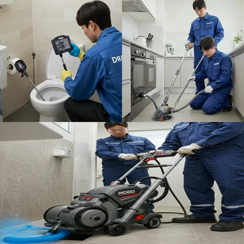 궁내동 싱크대막힘 역류 꽉 막힌 운까지 뚫어