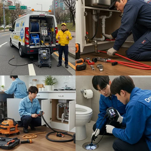 정자동 싱크대막힘 역류 막힘의 끝판왕이 해결