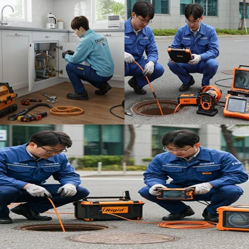 분당구 고압세척 하수구 막힘의 끝판왕이 해결