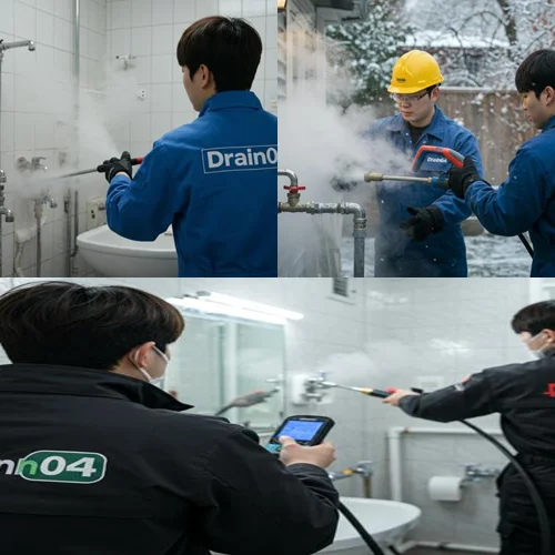 분당 언 수도 녹임 해빙 업체 꽁꽁 언 배관 문제 해결사