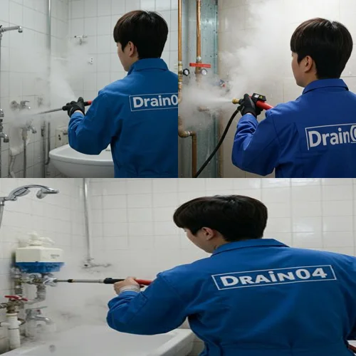 분당 언수도 녹임 하수구 꽁꽁 언 수도 하수구 해결