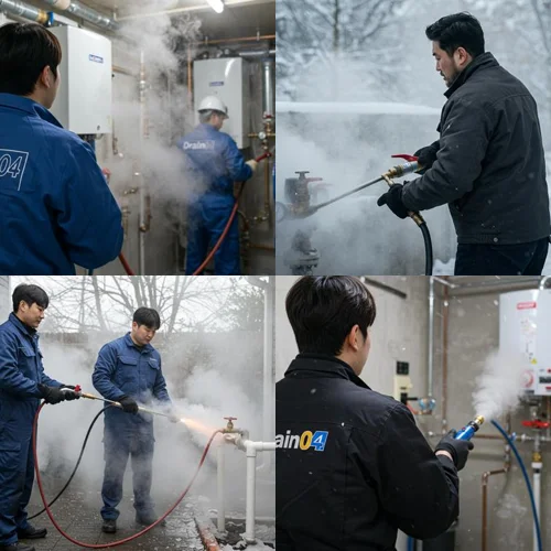 수내동 해빙 하수도 배관 업체 빠르게 녹여서 해결합니다