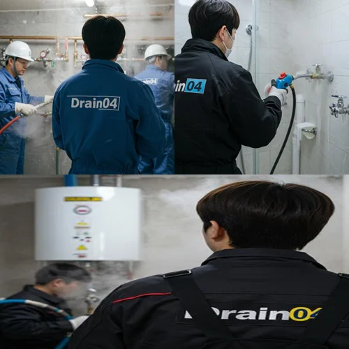 대장동 수도 동파 녹임 해빙 확실하게 녹여서 뚫어