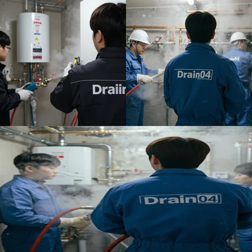 백현동 수도관 동파 하수구 얼었던 하수구 뻥 뚫어요