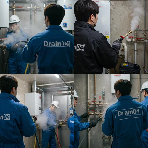 백현동 수도관 동파 하수구 얼었던 하수구 뻥 뚫어요