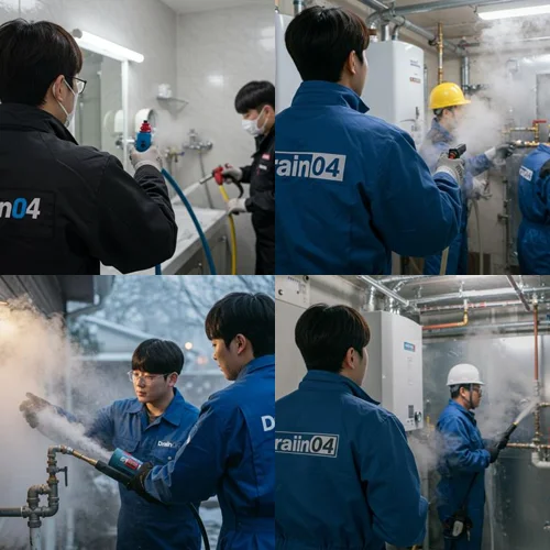 판교동 수도 동파 녹임 해빙 녹여서 시원한 통수를