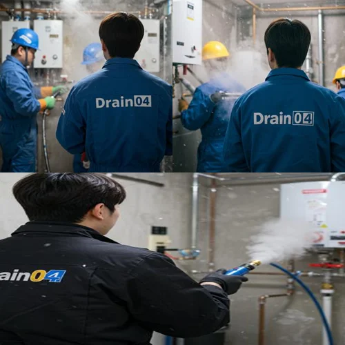 판교동 수도 동파 녹임 해빙 녹여서 시원한 통수를