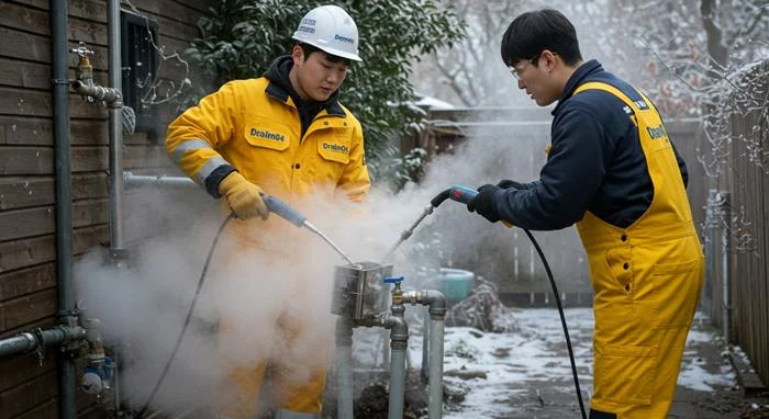 분당동 해빙 하수도 배관 업체 동파 피해 완벽하게 복구