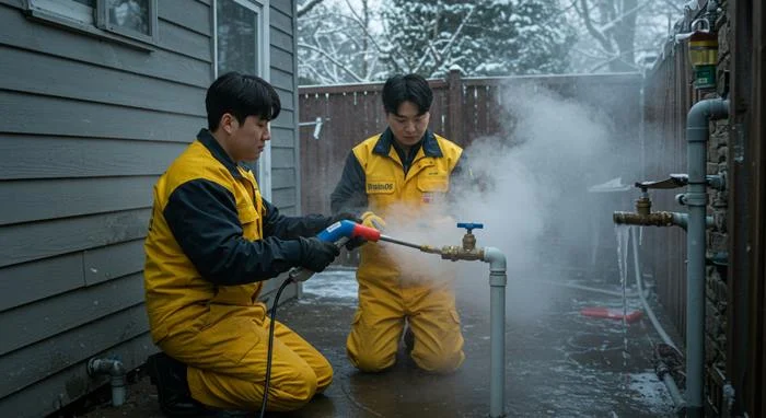 분당구 언 수도 녹임 해빙 업체 전문 기술로 빠르게 해결