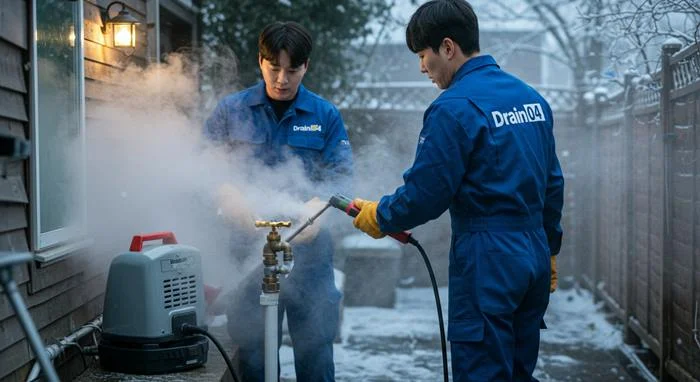 석운동 해빙 하수도 배관 업체 겨울철 배관 지킴이가 왔어요