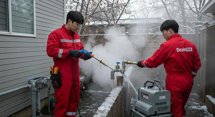정자동 수도 동파 녹임 해빙 배관 동파 확실하게 해빙
