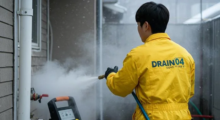 삼평동 수도관 동파 하수구 하수구 얼었을 때 긴급 출동