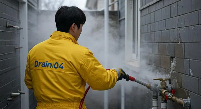 삼평동 수도관 동파 하수구 하수구 얼었을 때 긴급 출동