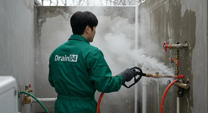 정자동 수도관 동파 하수구 녹임으로 쾌적한 환경을