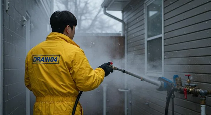 정자동 수도관 동파 하수구 녹임으로 쾌적한 환경을