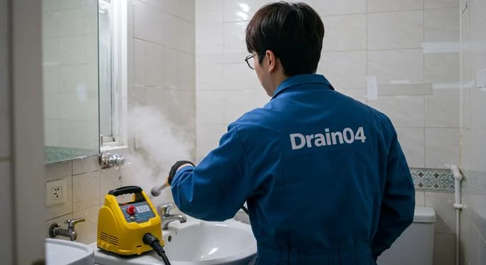 석운동 수도관 동파 하수구 꽁꽁 언 하수관 해결사