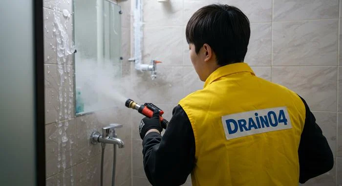 석운동 수도관 동파 하수구 꽁꽁 언 하수관 해결사