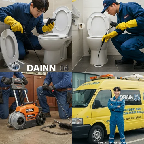 하산운동 하수구 뚫음 배수구 시원한 물줄기 보장