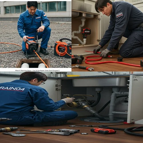 하산운동 하수구 뚫음 배수구 시원한 물줄기 보장