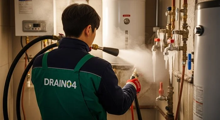 수내동 언 수도 녹임 해빙 업체 꽁꽁 언 배관 확실하게 녹여