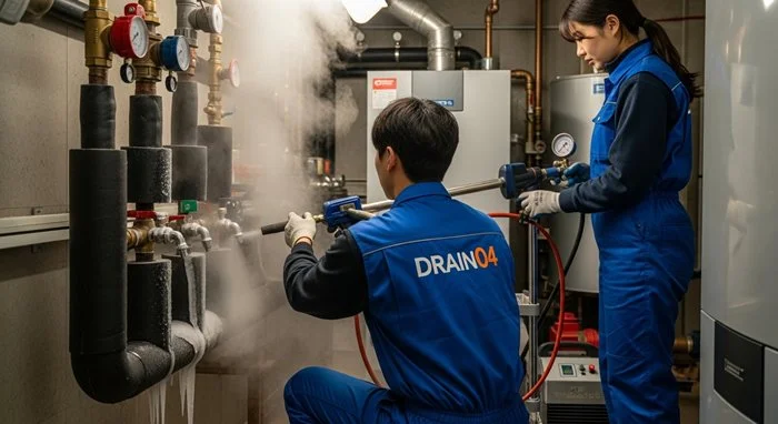 삼평동 수도 동파 녹임 해빙 배관 속까지 시원하게 해빙