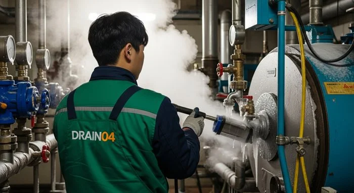 삼평동 수도 동파 녹임 해빙 배관 속까지 시원하게 해빙