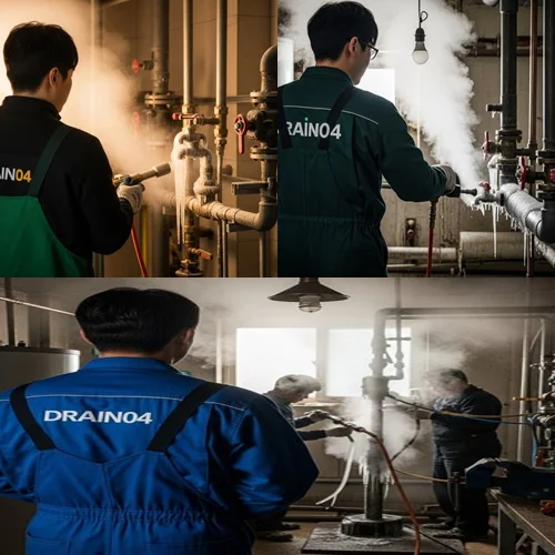 동원동 수도관 동파 하수구 겨울철 하수구 지킴이