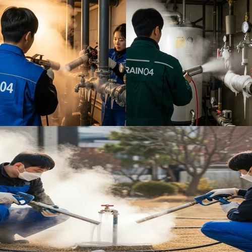 분당 수도 얼었을때 수도 동파 신속하게 녹여