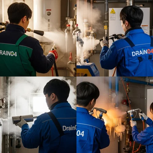 얼음 신속 녹임 서비스 소개