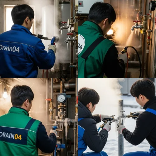 얼음 신속 녹임 서비스 소개