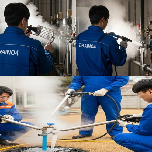 궁내동 수도 동파 녹임 해빙 꽁꽁 언 배관 시원하게 녹여